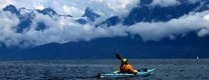 Mount Denman peaks out 