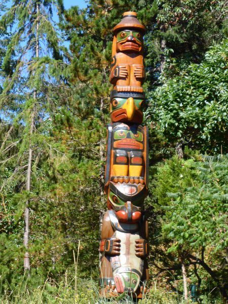 Aboriginal motifs are represented along Jackscrew Island's shoreline